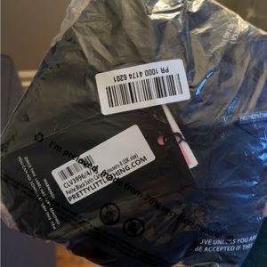 Petite Black Satin Cargo Pants